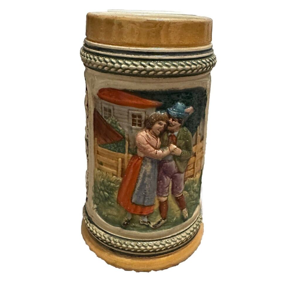 Antique German Stein- Dancing Couple